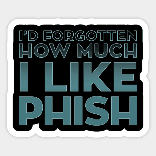 Phish fan Sticker